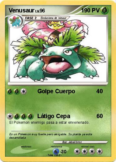 Pokemon Venusaur