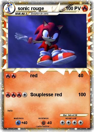 Pokemon sonic rouge