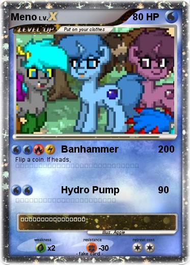 Pokemon Meno