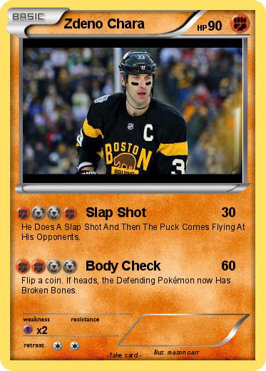 Pokemon Zdeno Chara
