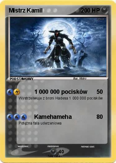 Pokemon Mistrz Kamil