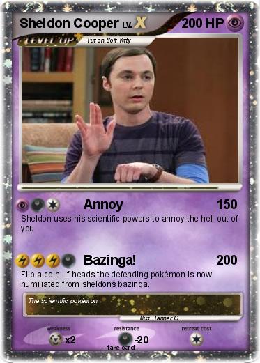 Pokemon Sheldon Cooper