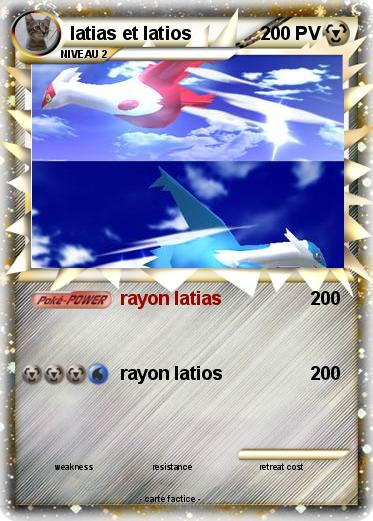 Pokemon latias et latios