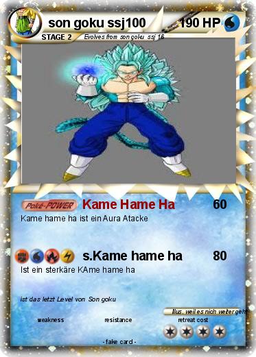 Pokemon son goku ssj100