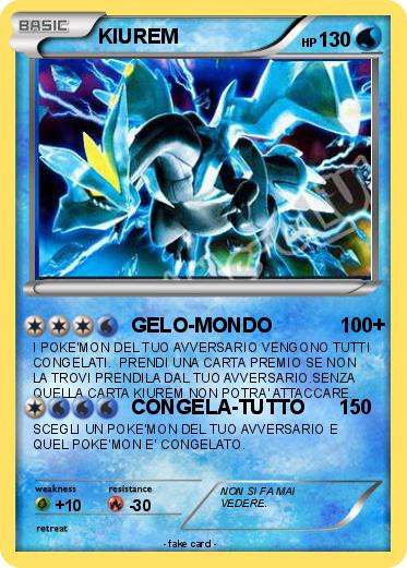 Pokemon KIUREM