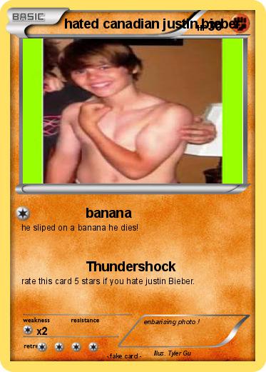 Pokemon hated canadian justin bieber