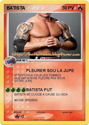 Pokemon BATISTA