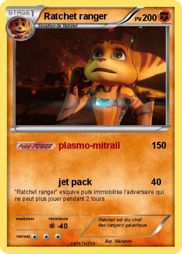 Pokemon Ratchet ranger