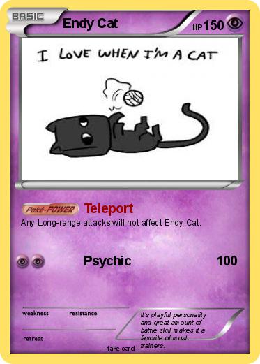 Pokemon Endy Cat