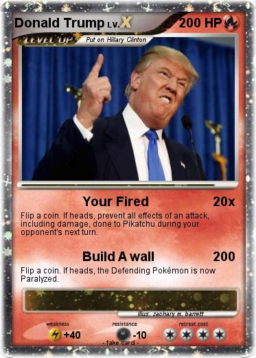 Pokemon Donald Trump