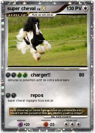 Pokemon super cheval