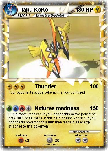 Pokemon Tapu KoKo