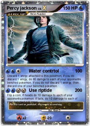 Pokemon Percy jackson