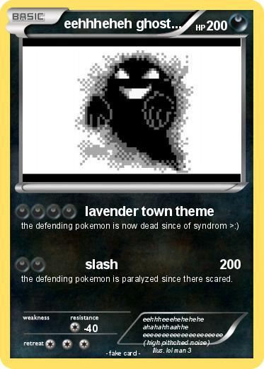 Pokemon eehhheheh ghost...