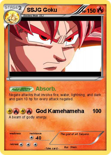 Pokemon SSJG Goku