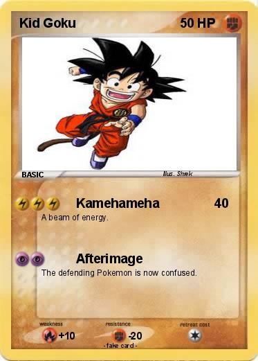 Pokemon Kid Goku