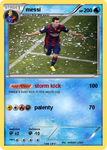Pokemon messi