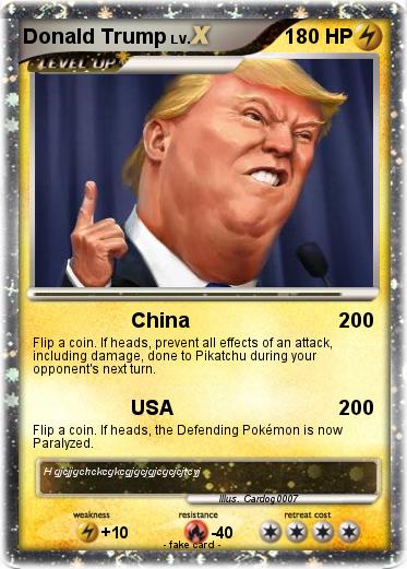 Pokemon Donald Trump