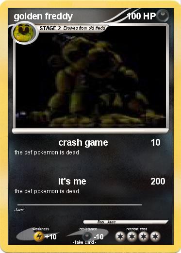 Pokemon golden freddy