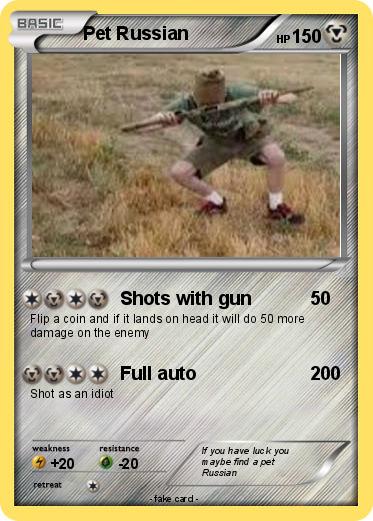Pokemon Pet Russian