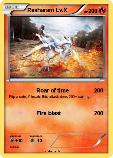Pokemon Resharam Lv.X