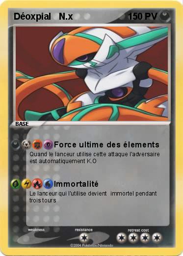 Pokemon Déoxpial   N.x