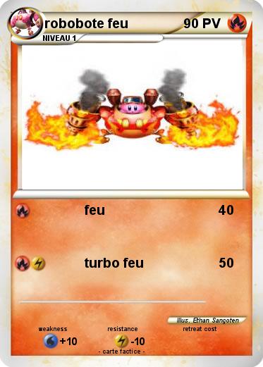 Pokemon robobote feu
