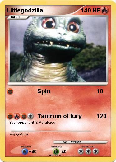 Pokemon Littlegodzilla