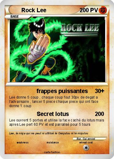 Pokemon Rock Lee