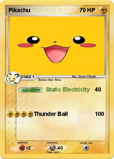 Pokemon Pikachu