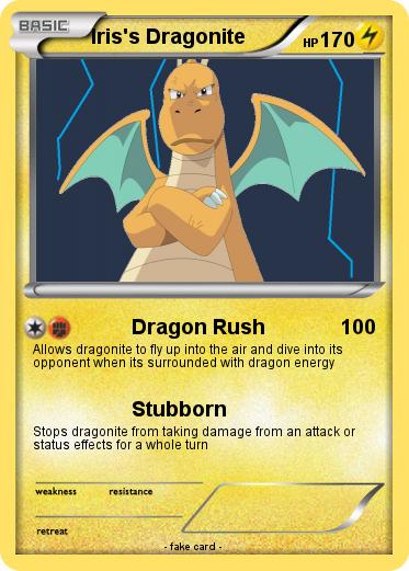 Pokemon Iris's Dragonite