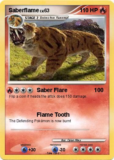Pokemon Saberflame