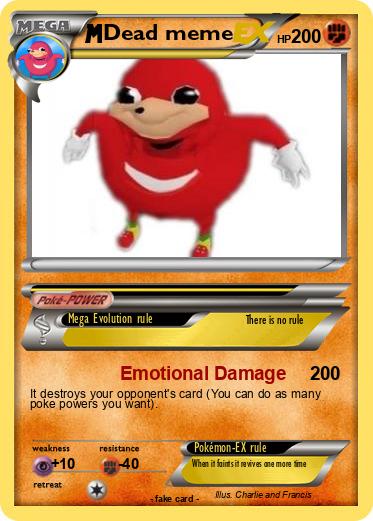 Pokemon Dead meme