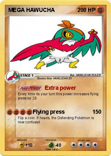 Pokemon MEGA HAWUCHA
