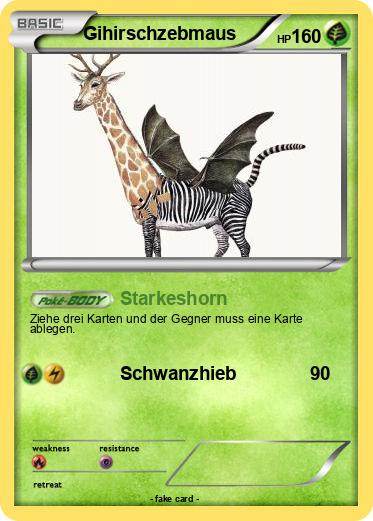 Pokemon Gihirschzebmaus