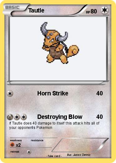 Pokemon Tautle
