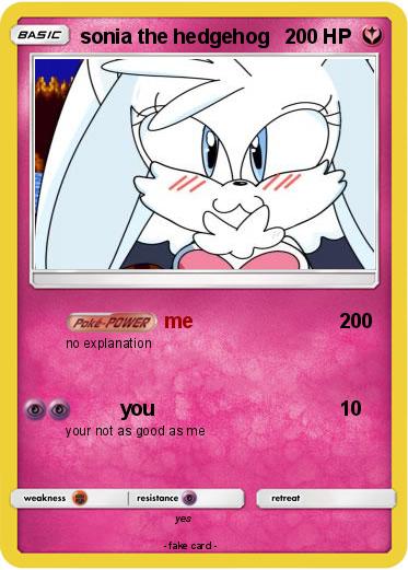 Pokemon sonia the hedgehog