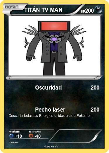 Pokemon TITÁN TV MAN