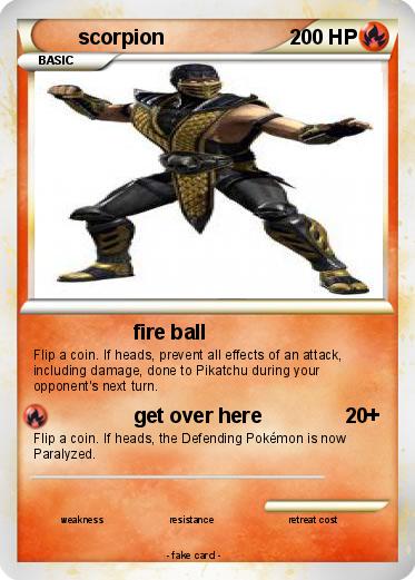 Pokemon scorpion