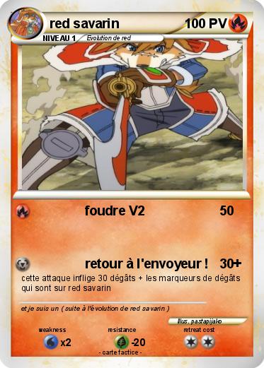 Pokemon red savarin