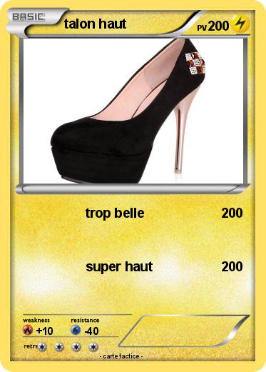 Pokemon talon haut