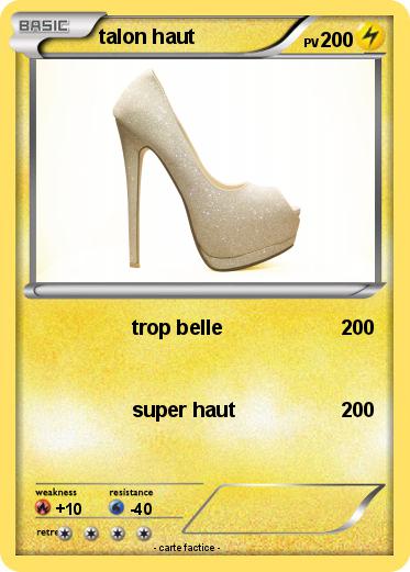 Pokemon talon haut