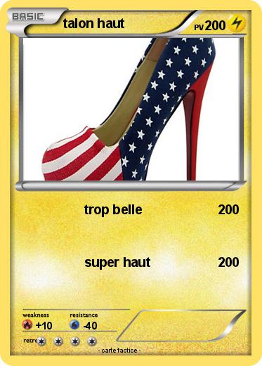 Pokemon talon haut