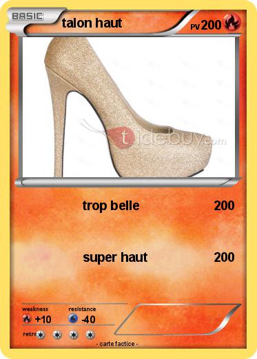 Pokemon talon haut