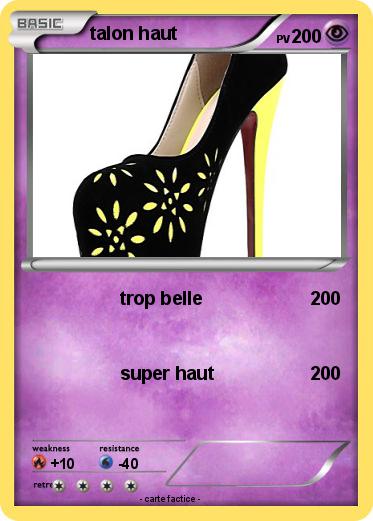 Pokemon talon haut