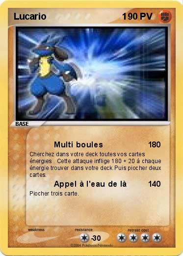 Pokemon Lucario                              1