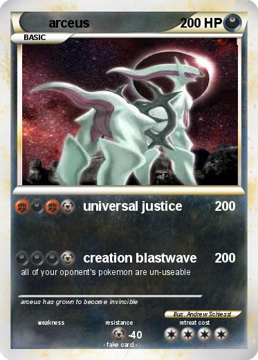 Pokemon arceus