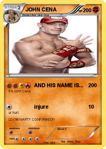 Pokemon JOHN CENA
