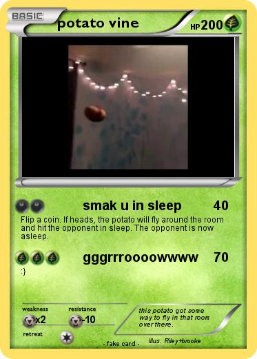 Pokemon potato vine