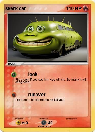 Pokemon skerk car